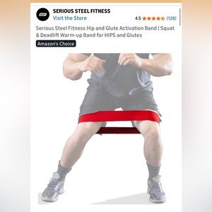 Serious Steel Fitness Hip/Glute Activation Band